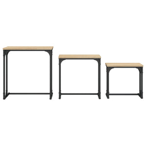 Satztische 3er Set Sonoma Eiche