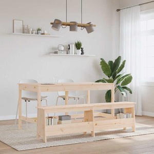 Massivholz Flurbank Kiefer 160cm