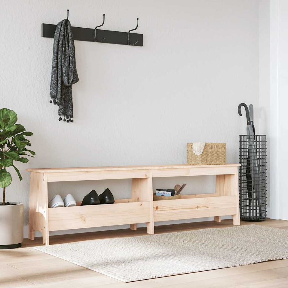 Massivholz Flurbank Kiefer 160cm