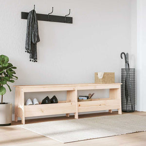 Massivholz Flurbank Kiefer 160cm