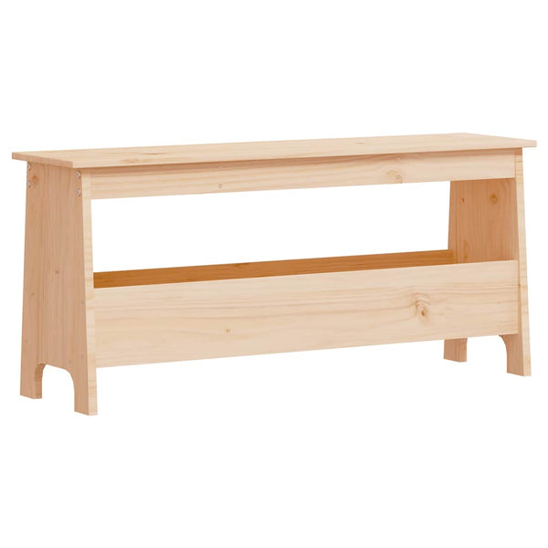 Massivholz Flurbank Kiefer 100 cm