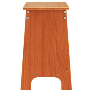 Flurbank Kiefer Massivholz Wachsbraun 60cm
