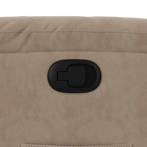 Relaxsessel Taupe Mikrofaser