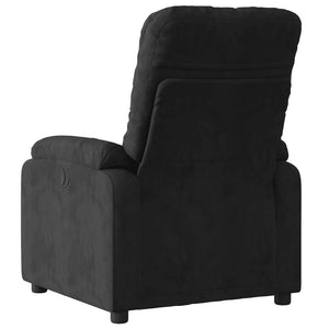 Schwarzer Relaxsessel Mikrofaser