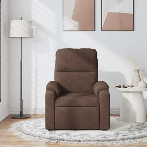 Massagesessel Braun Mikrofaser