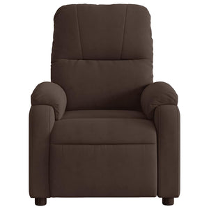Massagesessel Braun Mikrofaser