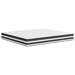 vidaXL Matelas à ressorts ensachés fermeté moyenne 180x200 cm