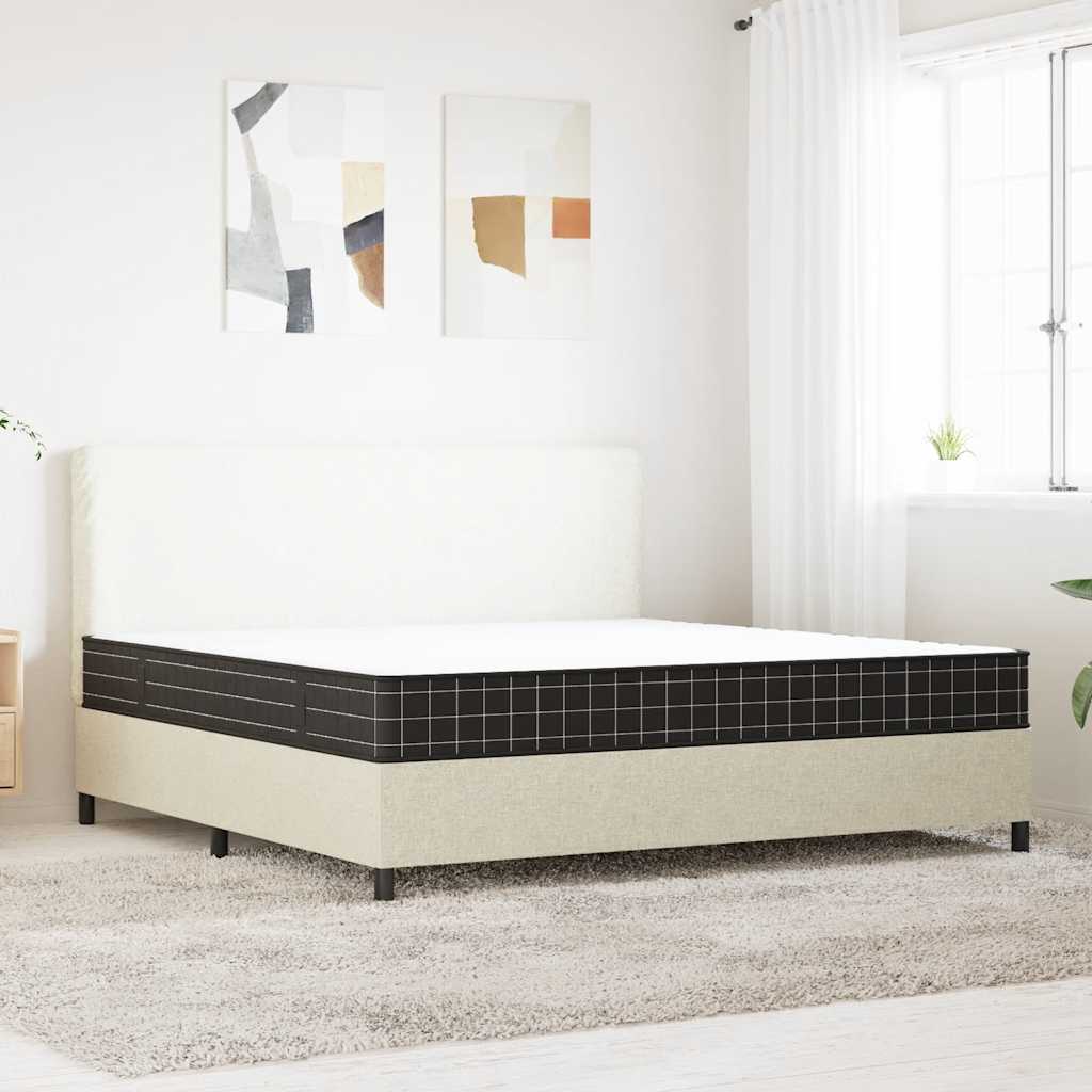 vidaXL Matelas à ressorts Bonnell fermeté moyenne 200x200 cm