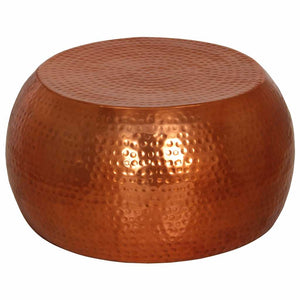 Couchtisch Messing Aluminium Ø55cm