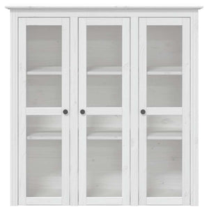 Highboard BODO Weiß Kiefer Massivholz 200cm