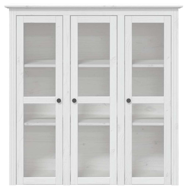 Highboard BODO Weiß Kiefer Massivholz 200cm