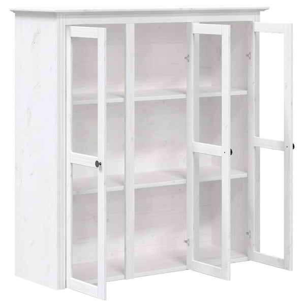 Highboard BODO Weiß Kiefer Massivholz 200cm