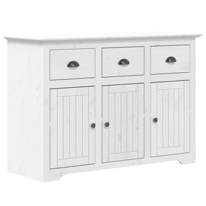 Highboard BODO Weiß Kiefer Massivholz 200cm