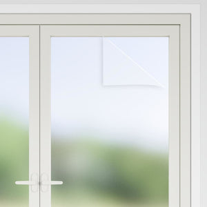 Matte graue Fensterfolie