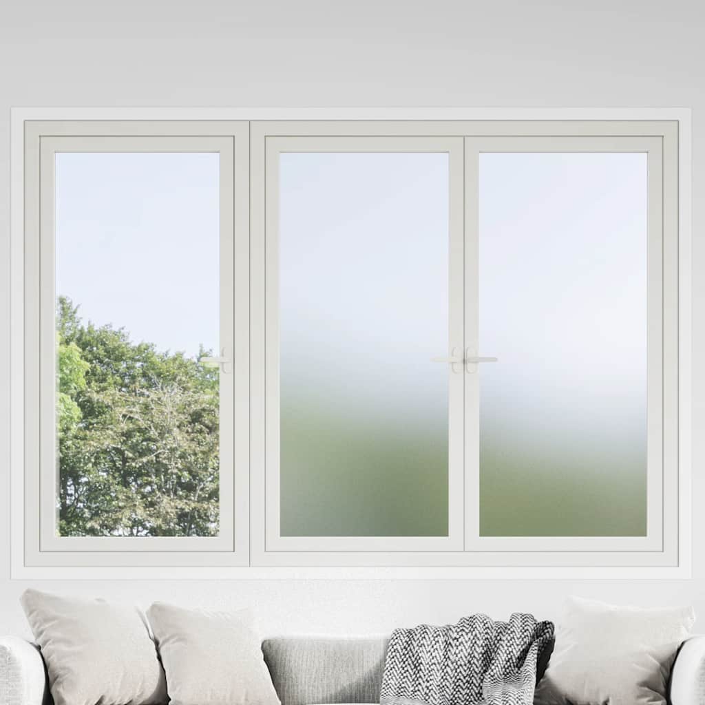 Matte graue Fensterfolie