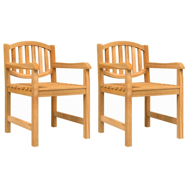 vidaXL Ensemble repas de jardin 4 pcs Bois de teck massif