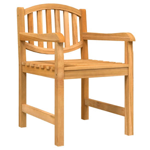 vidaXL Ensemble repas de jardin 4 pcs Bois de teck massif