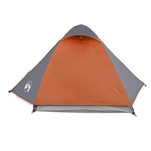 Wasserdichtes 2-Personen-Kuppelzelt Orange