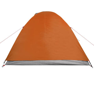 Wasserdichtes 3-Personen-Kuppelzelt Orange