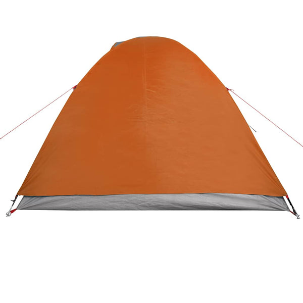 Wasserdichtes 3-Personen-Kuppelzelt Orange