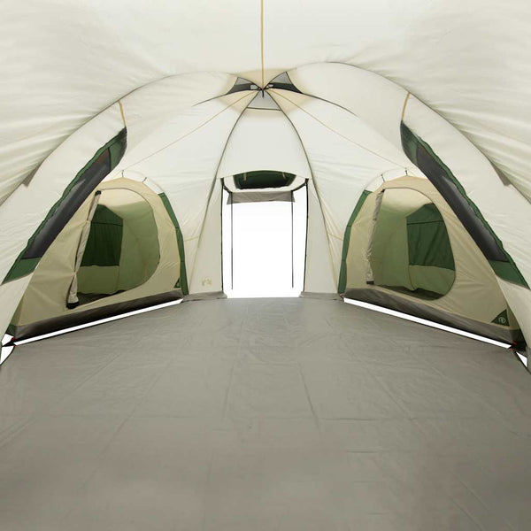 vidaXL Tente dôme familiale 12 personnes Verte Imperméable