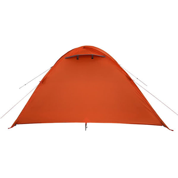 Wasserdichtes Kuppel-Campingzelt für 4 Personen, Orange