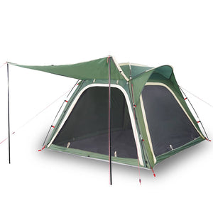 4-Personen-Campingzelt, wasserdicht, Grün