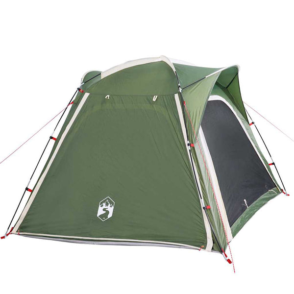4-Personen-Campingzelt, wasserdicht, Grün