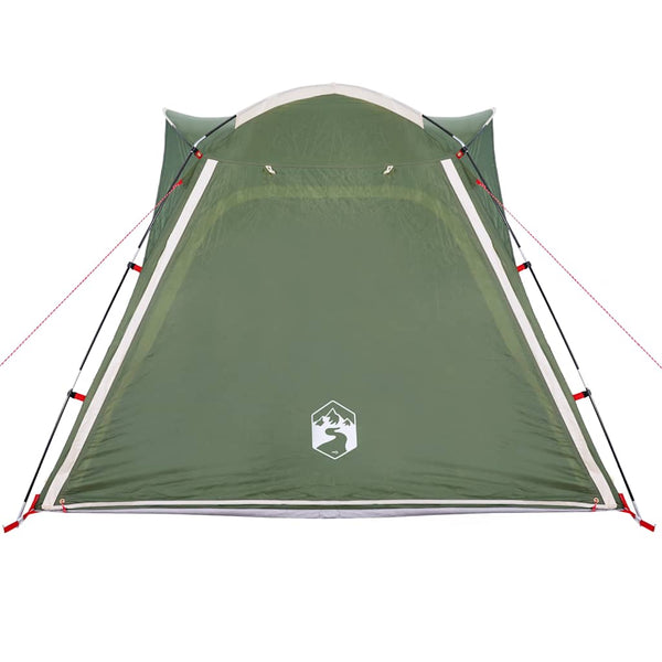 4-Personen-Campingzelt, wasserdicht, Grün