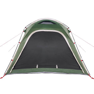 4-Personen-Campingzelt, wasserdicht, Grün