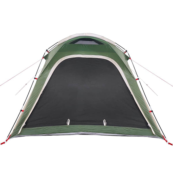4-Personen-Campingzelt, wasserdicht, Grün