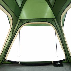 4-Personen-Campingzelt, wasserdicht, Grün