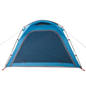 4-Personen-Campingzelt Wasserdicht Blau