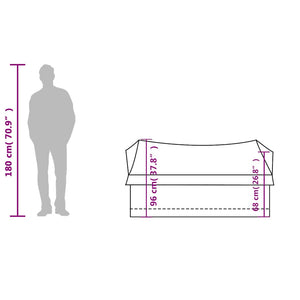 Wasserdichtes 2-Personen-Campingzelt - Grün