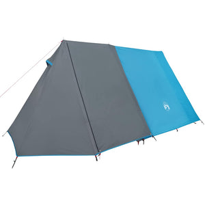3-Personen-Campingzelt - Blau, Wasserdicht