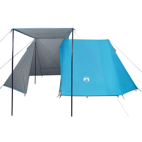 3-Personen-Campingzelt - Blau, Wasserdicht