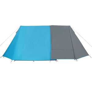3-Personen-Campingzelt - Blau, Wasserdicht