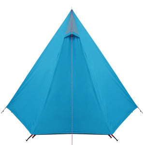 3-Personen-Campingzelt - Blau, Wasserdicht