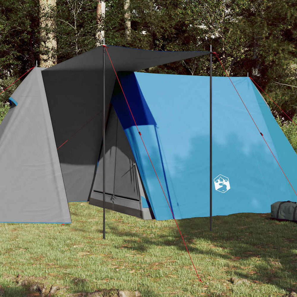 3-Personen-Campingzelt - Blau, Wasserdicht