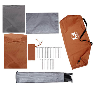 Wasserdichtes 3-Personen-Campingzelt
