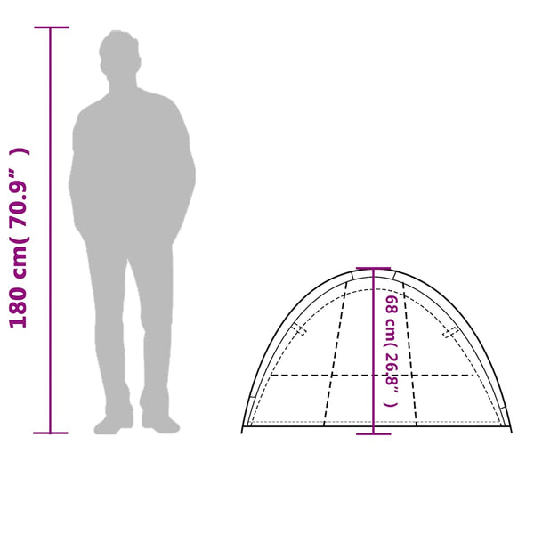 Camping Organizer Zelt mit 9 Fächern
