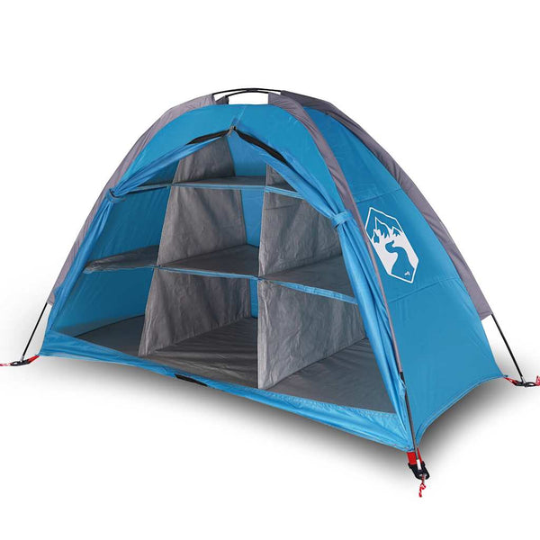 Wasserdichter Camping Organizer Zelt - 9 Fächer Blau