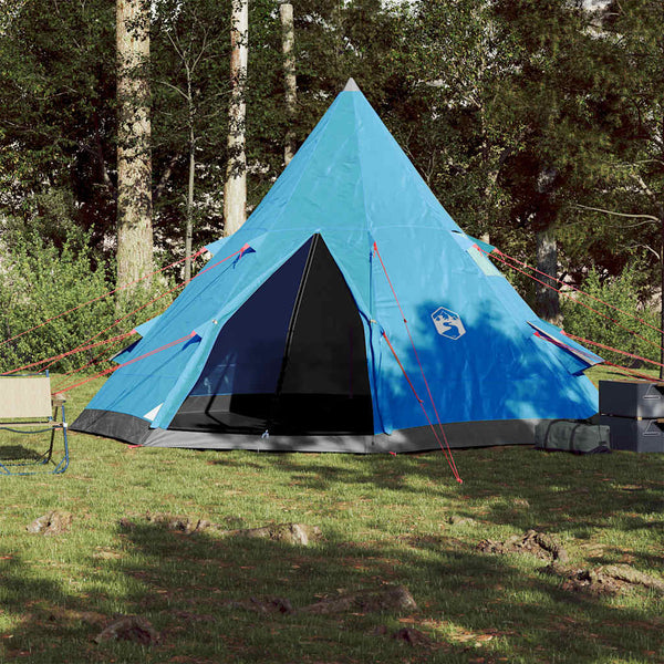 Wasserdichtes Tipi-Zelt für 4 Personen - Blau