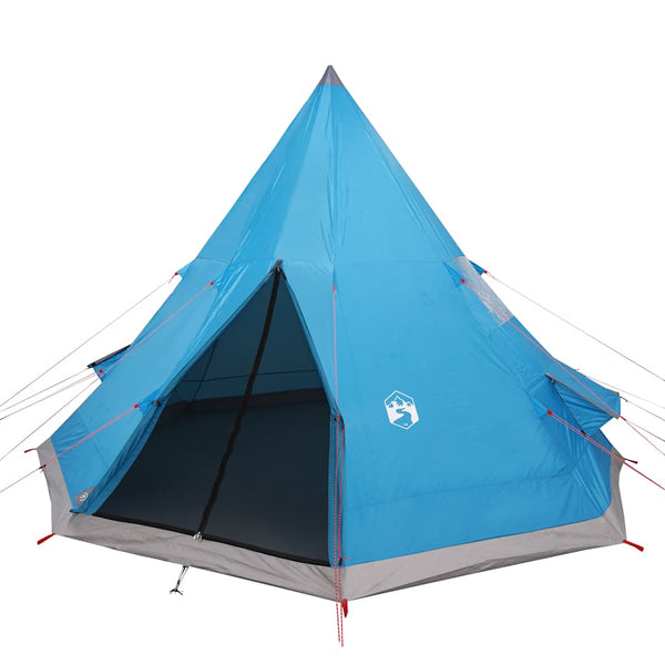 Wasserdichtes Tipi-Zelt für 4 Personen - Blau
