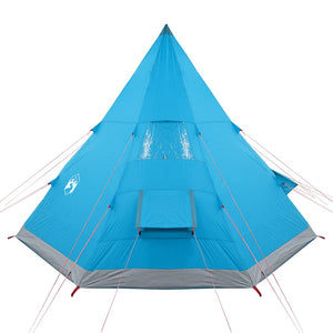 Wasserdichtes Tipi-Zelt für 4 Personen - Blau