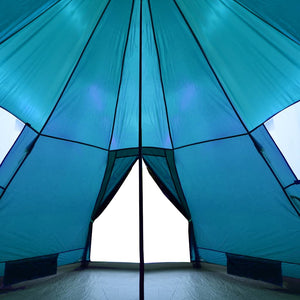 Wasserdichtes Tipi-Zelt für 4 Personen - Blau