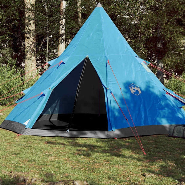 Wasserdichtes Tipi-Zelt für 4 Personen - Blau