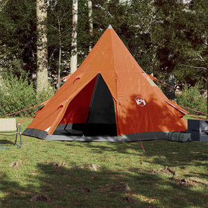 Wasserdichtes Tipi-Zelt Orange für 4 Personen
