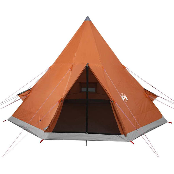 Wasserdichtes Tipi-Zelt Orange für 4 Personen