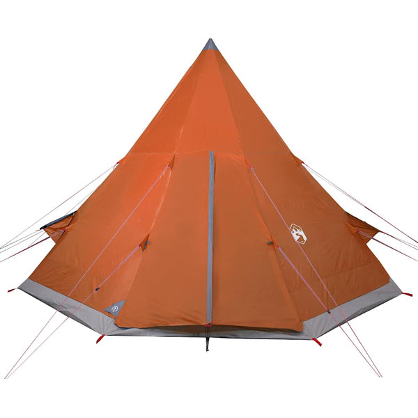 Wasserdichtes Tipi-Zelt Orange für 4 Personen